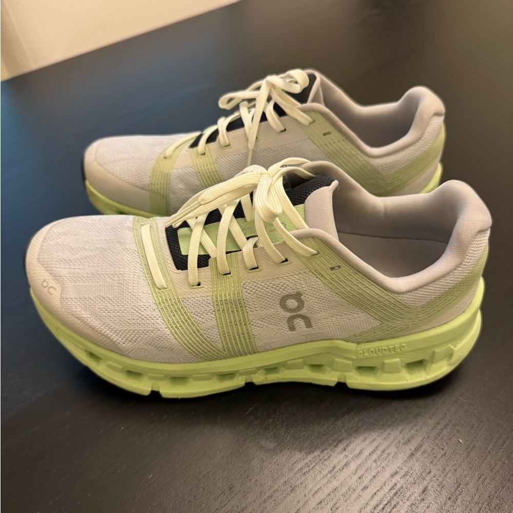 On Women's Cloudgo Running Shoes - White/Meadow